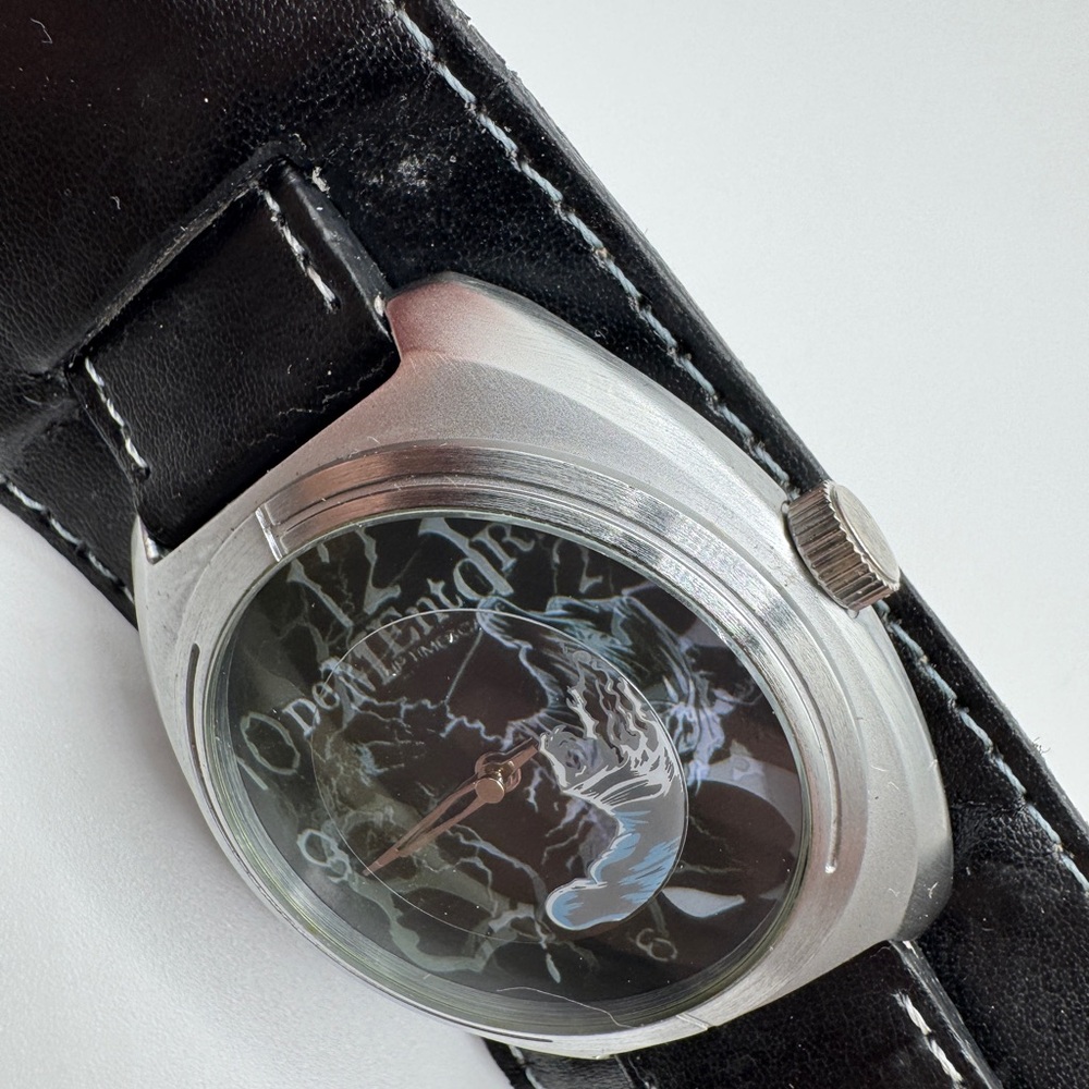 Working Harry Potter Dementor Black and Silver Watch. Wide band. - Picture 7 of 14